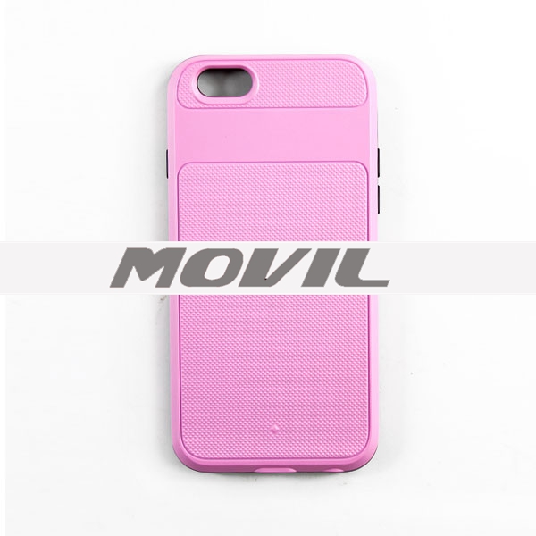 NP-2517 Funda TPU y PC 2 en 1 para Apple iPhone 6-15